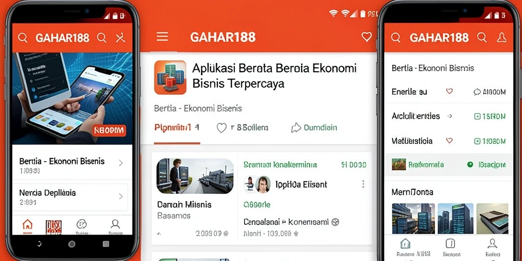 Tampilan antarmuka GAHAR188 yang sederhana dan informatif.