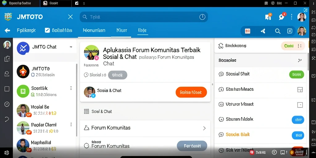 Tampilan antarmuka JMTOTO yang sederhana dan menarik.