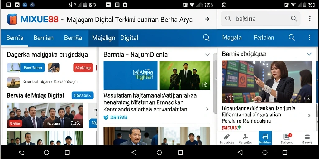 Tampilan antarmuka aplikasi MIXUE88 yang menarik dan modern.