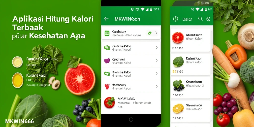 Tampilan antarmuka MKWIN666 yang user-friendly untuk hitung kalori.