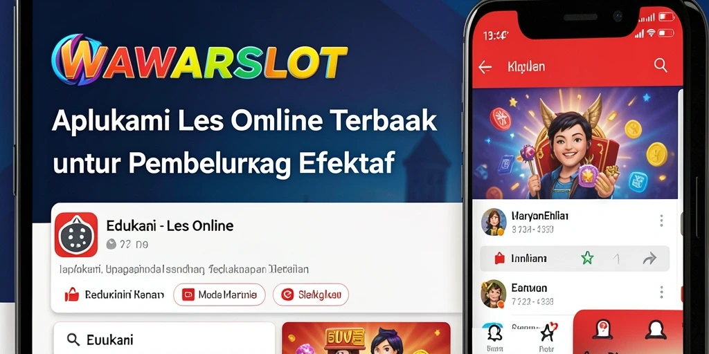 Antarmuka pengguna WAWARSLOT yang menyenangkan dan ramah pengguna.