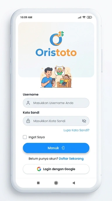 Masuk ke Akun Oristoto Anda dengan Mudah